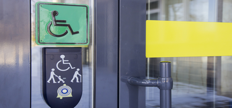 automatic handicap door opener in Monterey