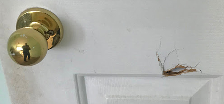 interior door hole repair Monterey