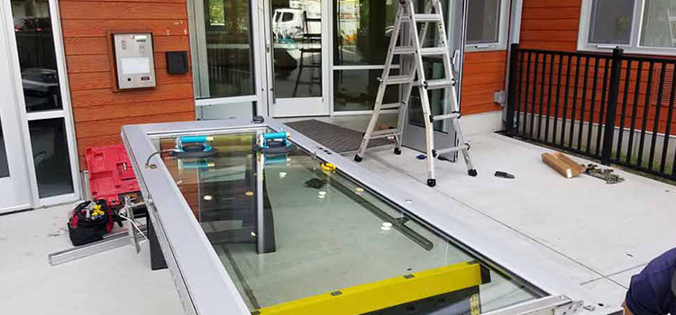 storefront door glass replacement Monterey